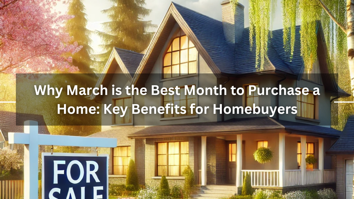 buy a home in March